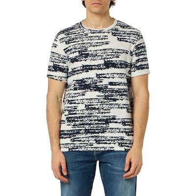 KEY LARGO KEYLARGO Män T-shirts MT Luke Round, Marin (1200), M KEY LARGO KEYLARGO Män T-shirts MT Luke Round, Marin (1200), M