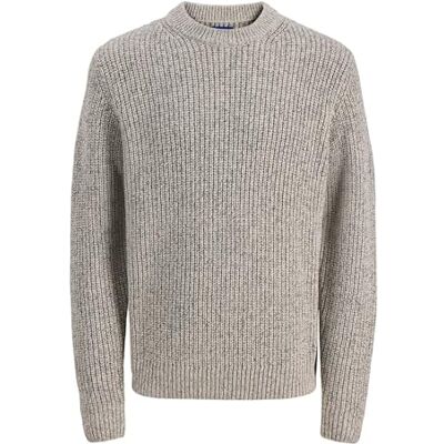 JACK & JONES Jorbleecker Knit Crew Neck Bf, Havssalt, XXL JACK & JONES Jorbleecker Knit Crew Neck Bf, Havssalt, XXL