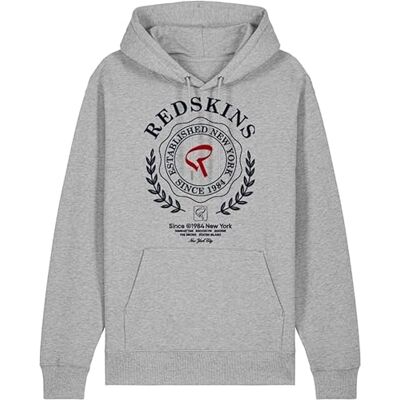 Redskins Herrtröja med dragkedja M grå, Färg: grå, M Redskins Herrtröja med dragkedja M grå, Färg: grå, M