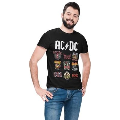 AC/DC T-shirt herr, svart, 3XL AC/DC T-shirt herr, svart, 3XL