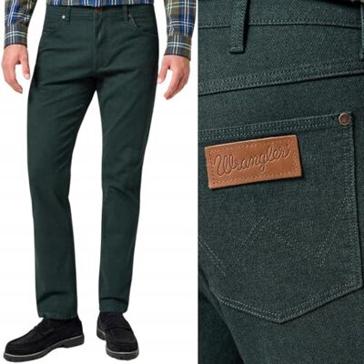 Wrangler Men's Greensboro Pants, Scarab, 31/30 Wrangler Men's Greensboro Pants, Scarab, 31/30