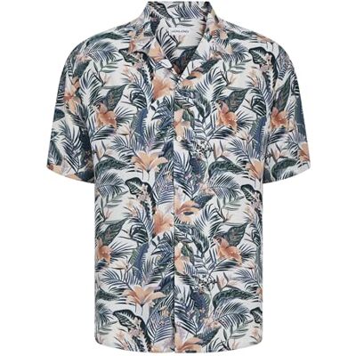 JACK & JONES JJEJEFF Tropical AOP Resort Shirt SS SN, Molndansare, M JACK & JONES JJEJEFF Tropical AOP Resort Shirt SS SN, Molndansare, M