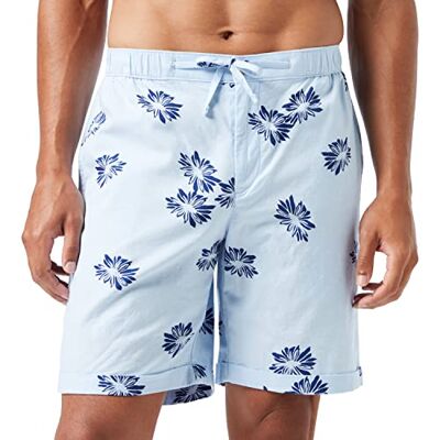 Original Penguin Herr Shrt linne dragsko casual shorts, Cerulean, M Original Penguin Herr Shrt linne dragsko casual shorts, Cerulean, M