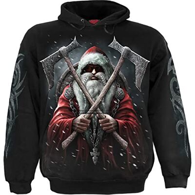 Spiral Direct Herr huvtröja svart huvtröja sweatshirt M, Svart, M Spiral Direct Herr huvtröja svart huvtröja sweatshirt M, Svart, M