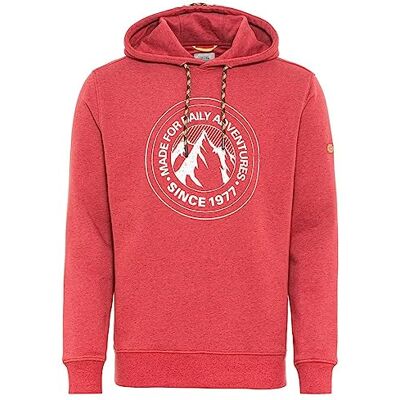 camel active Herrar 409441/8W40 huvtröja, röd, 6XL camel active Herrar 409441/8W40 huvtröja, röd, 6XL