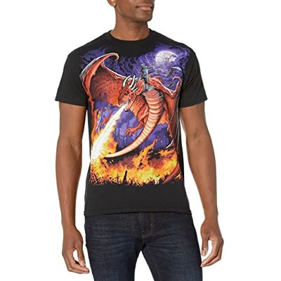 Liquid Blue T-shirt för män, Svart, XL Liquid Blue T-shirt för män, Svart, XL
