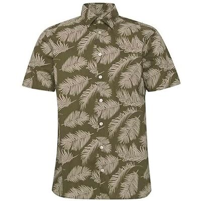 CASUAL FRIDAY herr Cfanton Ss Palm Tryckt Skjorta Skjorta CASUAL FRIDAY herr Cfanton Ss Palm Tryckt Skjorta Skjorta