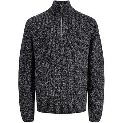 JACK & JONES Jorbleecker stickad halv dragkedja Bf, Sky Captain, XS JACK & JONES Jorbleecker stickad halv dragkedja Bf, Sky Captain, XS