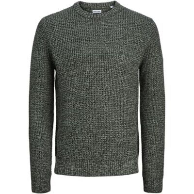 JACK & JONES Jjlink stickad crew neck, Duffelväska, S JACK & JONES Jjlink stickad crew neck, Duffelväska, S