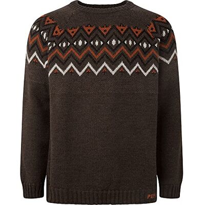 Pepe Jeans Män Malik långa ärmar, 886 tryffel, XS Pepe Jeans Män Malik långa ärmar, 886 tryffel, XS
