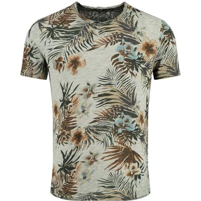 KEY LARGO Herr T-Shirt MT Playa Round, Faded Moss (1541), M KEY LARGO Herr T-Shirt MT Playa Round, Faded Moss (1541), M