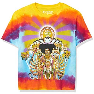 Liquid Blue Flytande blå unisex-vuxen Jimi Hendrix Asix fet som kärlek batik t-shirt, multi, S, mång, S Liquid Blue Flytande blå unisex-vuxen Jimi Hendrix Asix fet som kärlek batik t-shirt, multi, S, mång, S