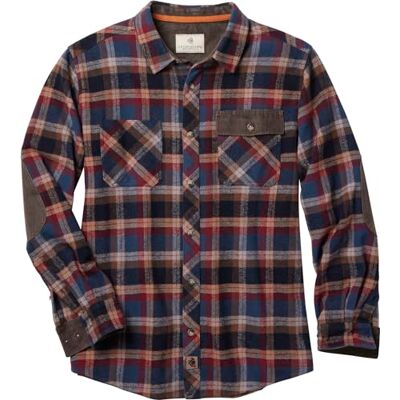 Legendary Whitetails Harbor tung flanellskjorta med button-down-skjorta, kolonial pläd, X-Large Legendary Whitetails Harbor tung flanellskjorta med button-down-skjorta, kolonial pläd, X-Large