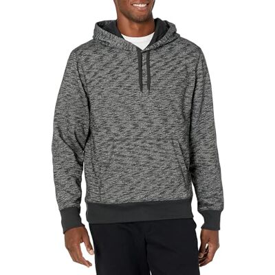 Amazon Essentials Men's Fleecetröja med huva (finns i Big & Tall), Kolsvart Rymdfärg, XS Amazon Essentials Men's Fleecetröja med huva (finns i Big & Tall), Kolsvart Rymdfärg, XS