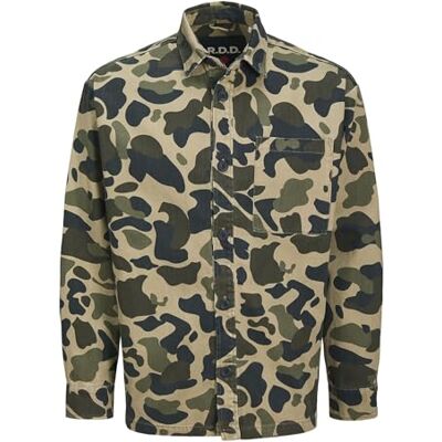R.d.d. royal denim division R.d. Royal denim division Rddcolter twill camo övershrit L/S, Hälsning, XL R.d.d. royal denim division R.d. Royal denim division Rddcolter twill camo övershrit L/S, Hälsning, XL