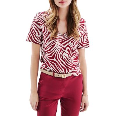 Caroll Kortärmade T-shirts, Biking Red, S Caroll Kortärmade T-shirts, Biking Red, S