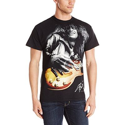 Liquid Blue Flytande blå herr slash gitarr t-shirt Liquid Blue Flytande blå herr slash gitarr t-shirt