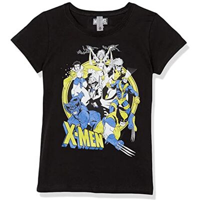 Marvel flickors vintage Xmen t-shirt, Svart, XL Marvel flickors vintage Xmen t-shirt, Svart, XL