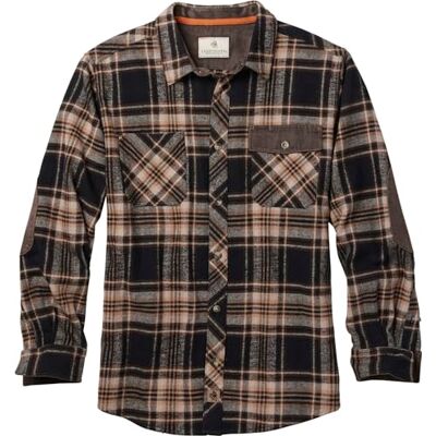 Legendary Whitetails Herr Harbor tung flanellskjorta button-down-skjorta, Ponderosa pläd, X-Large Legendary Whitetails Herr Harbor tung flanellskjorta button-down-skjorta, Ponderosa pläd, X-Large
