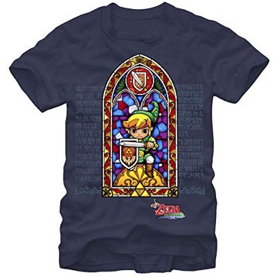 Nintendo T-shirt med målat glas för män Nintendo T-shirt med målat glas för män