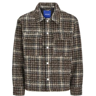 JACK & JONES JACK&JONES Herr JORONTARIO jacka SN jacka, chokladbrun/detalj: Check, XL, Choklad brun/detaljer: kontrollera, XL JACK & JONES JACK&JONES Herr JORONTARIO jacka SN jacka, chokladbrun/detalj: Check, XL, Choklad brun/detaljer: kontrollera, XL