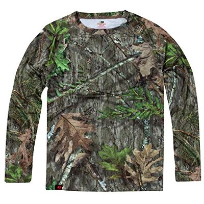 Mossy Oak Kamouflage jaktskjortor för män, långärmad, XL Mossy Oak Kamouflage jaktskjortor för män, långärmad, XL