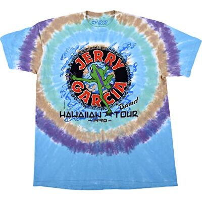 Liquid Blue T-shirt för män, Batik, XL Liquid Blue T-shirt för män, Batik, XL