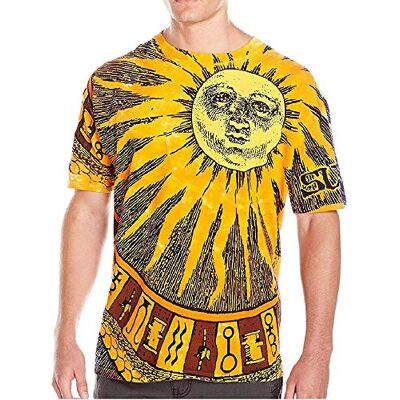 Liquid Blue Unisex T-shirt, Batikfärg, XXL Liquid Blue Unisex T-shirt, Batikfärg, XXL