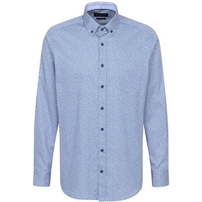 bugatti Fritidsskjorta för män 1:1 arm, blå, 3XL bugatti Fritidsskjorta för män 1:1 arm, blå, 3XL