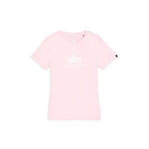 Alpha Industries New Basic T T-shirt för damer Pastel Pink Alpha Industries New Basic T T-shirt för damer Pastel Pink