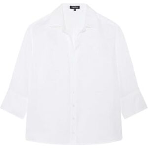 Caroll 3/4 ärm skjorta, Lucent vit, 36 Caroll 3/4 ärm skjorta, Lucent vit, 36