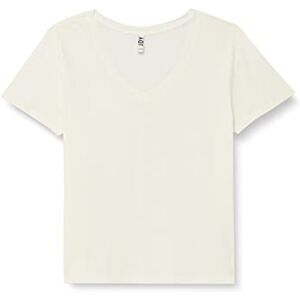 JDY Farock Ecru Kortärmad O-hals T-shirt - Top JDY Farock Ecru Kortärmad O-hals T-shirt - Top