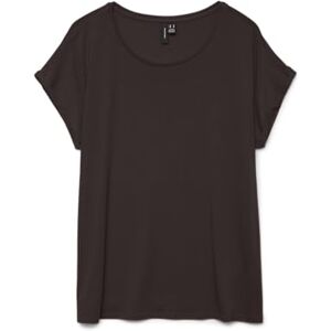 VERO MODA Vmava Plain Ss Top Ga JRS Noos, Choklad tårta, XS VERO MODA Vmava Plain Ss Top Ga JRS Noos, Choklad tårta, XS