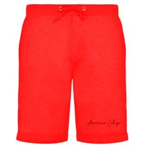 AMERICAN COLLEGE USA Bermuda shorts herr dam blandad, Färg: röd, M AMERICAN COLLEGE USA Bermuda shorts herr dam blandad, Färg: röd, M