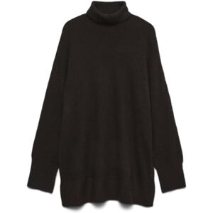 VERO MODA Vmaquarius Ls hög hals lång tröja Bf, Choklad tårta, XS VERO MODA Vmaquarius Ls hög hals lång tröja Bf, Choklad tårta, XS
