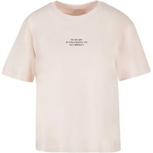 Dam-t-shirt, Too Frozen Tee, avslappnad t-shirt med tryck, normal passform, bomull, storlekar XS – 5XL, ROSA, S Dam-t-shirt, Too Frozen Tee, avslappnad t-shirt med tryck, normal passform, bomull, storlekar XS – 5XL, ROSA, S