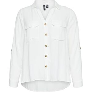 VERO MODA CURVE Vmbumpy L/S skjorta New Curve Noos blus, Snövit, 50 SE/L VERO MODA CURVE Vmbumpy L/S skjorta New Curve Noos blus, Snövit, 50 SE/L