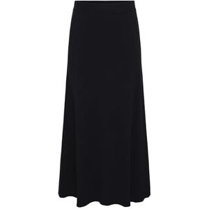 YAS FONNY HW ANKLE KNIT SKIRT S. NOOS, svart, XS YAS FONNY HW ANKLE KNIT SKIRT S. NOOS, svart, XS