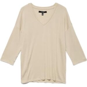 VERO MODA dam Vmbrianna 3/4 V-hals blus Boo, Eukalyptus, M VERO MODA dam Vmbrianna 3/4 V-hals blus Boo, Eukalyptus, M