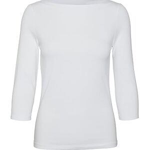 VERO MODA bestseller a/s Långärmad damtröja, Ljus vit, XL VERO MODA bestseller a/s Långärmad damtröja, Ljus vit, XL
