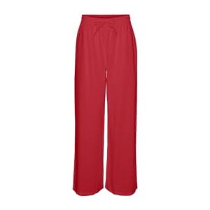 VERO MODA dam Vmlinn Linen Pants WVN Noos byxor, Tomat, S VERO MODA dam Vmlinn Linen Pants WVN Noos byxor, Tomat, S