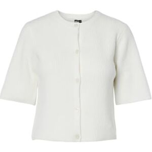 PIECES Dam Pcsilly SS O-ringad stickad cardigan Noos Bc, Cloud Dancer, S, Molndansare, S PIECES Dam Pcsilly SS O-ringad stickad cardigan Noos Bc, Cloud Dancer, S, Molndansare, S