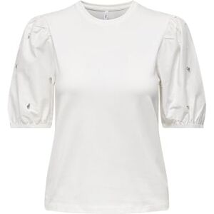 ONLY Onlemme Life S/S O-hals puff mix top JRS, Molndansare, L ONLY Onlemme Life S/S O-hals puff mix top JRS, Molndansare, L