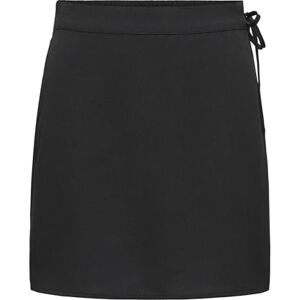 ONLY Onlnova Life Vis Talika Skirt Solid, svart, XL ONLY Onlnova Life Vis Talika Skirt Solid, svart, XL
