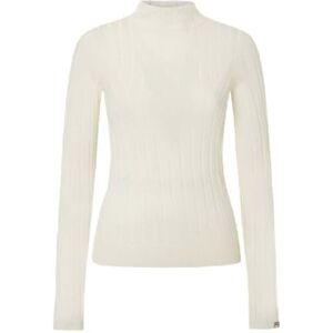Pepe Jeans dam Izabel polotröja, stickade kläder, vit, S, Vit (Mousse vit), S Pepe Jeans dam Izabel polotröja, stickade kläder, vit, S, Vit (Mousse vit), S