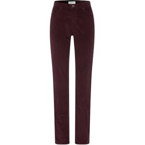 Brax Dam stil Mary Cozy Corduroy-byxor, Berry, 26W / 32L Brax Dam stil Mary Cozy Corduroy-byxor, Berry, 26W / 32L