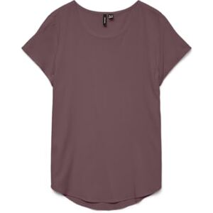 VERO MODA dam Vmbella Ss Top WVN Ga Noos, Rosa Brun, XS VERO MODA dam Vmbella Ss Top WVN Ga Noos, Rosa Brun, XS