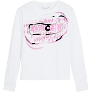 Desigual Repris_TS_Delicate T-shirt för kvinnor, Vit, XL Desigual Repris_TS_Delicate T-shirt för kvinnor, Vit, XL