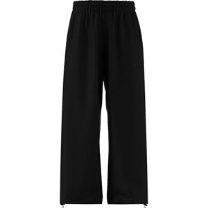 adidas Kobiety Iconic Woven Wide Leg Trackpants with Bunjees, black, M adidas Kobiety Iconic Woven Wide Leg Trackpants with Bunjees, black, M