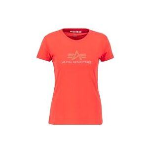 Alpha Industries Crystal T-Shirt För Kvinnor Radiant Red Alpha Industries Crystal T-Shirt För Kvinnor Radiant Red